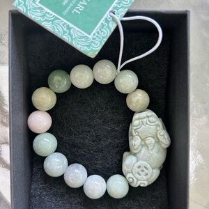 Jade dragon bracelet